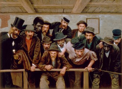 Nearing the Issue at the Cockpit, 1870 by Horace Bonham